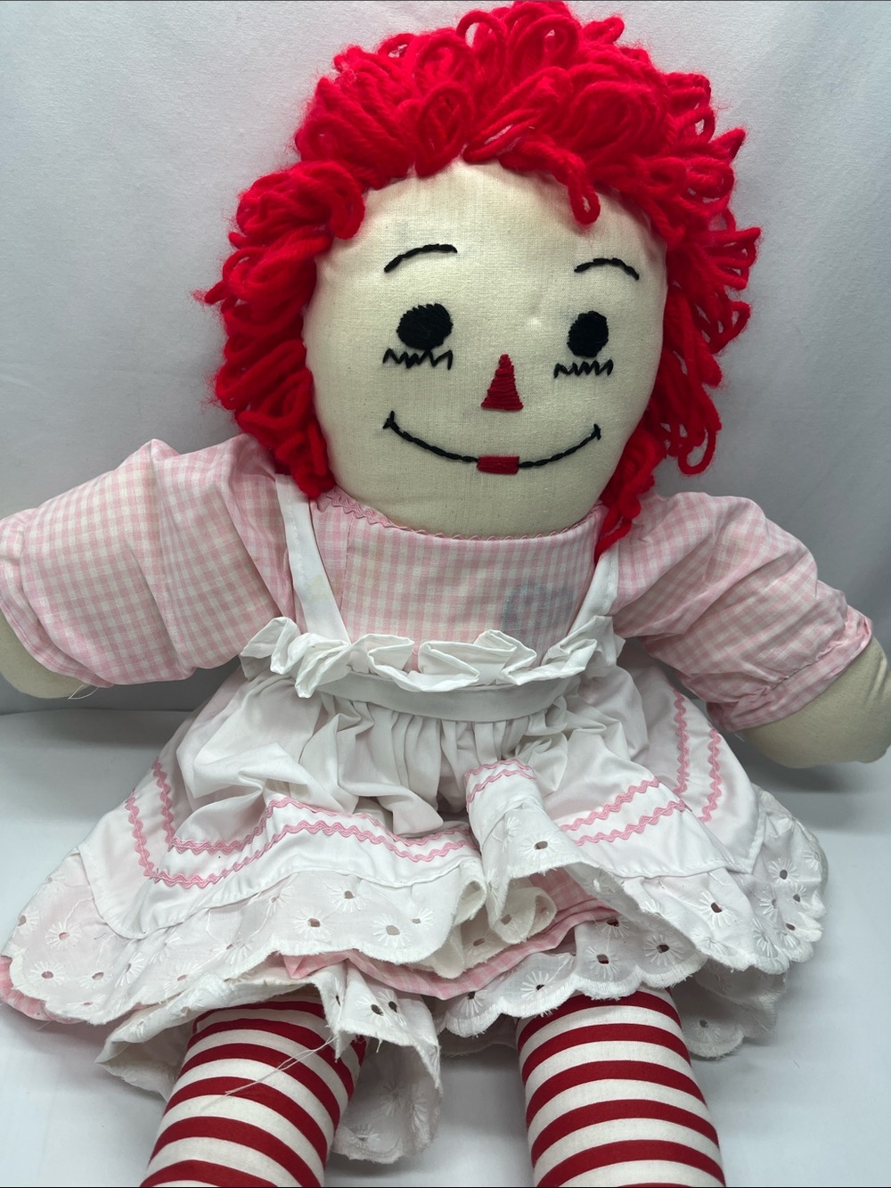 Classic Raggedy Ann and Andy Rag Doll Plush Pair - Soft Kids Toys - Picture 8 of 8
